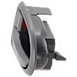 Front, Driver Side Gray Interior Door Handle