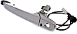 2007-2012 Mazda CX-7 - Front, Driver Side Exterior Door Handle, Chrome, With Key Hole, With Keyless System