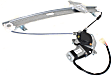 2003 Mitsubishi Galant ES - Front, Driver Side Power Window Regulator, With Motor