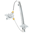 Front, Passenger Side Power Window Regulator, Without Motor