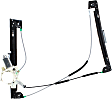 2005 Mini Cooper - Front, Driver Side Power Window Regulator, With Motor, Production Date To May 31 2005
