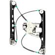 Front, Passenger Side Window Regulator, Power, Bolt-on Installation