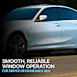 Front, Passenger Side Window Regulator, Power, Bolt-on Installation