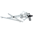 2009 Mitsubishi Outlander - Front, Driver Side Power Window Regulator, With Motor