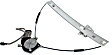 2006 Mazda Tribute - Front, Passenger Side Power Window Regulator, With Motor