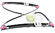 Front, Driver Side Power Window Regulator, Without Motor