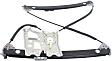 Front, Driver Side Power Window Regulator, Without Motor