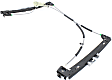 Front, Passenger Side Power Window Regulator, Without Motor