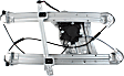 Front, Driver Side Window Regulator, Power, 6 Cyl., 3.8L Engine