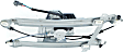 Front, Passenger Side Power Window Regulator, With Motor