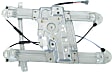 Front, Passenger Side Power Window Regulator, With Motor