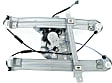 Front, Driver Side Power Window Regulator, With Motor