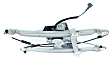 Front, Driver Side Power Window Regulator, With Motor