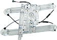 Front, Driver Side Power Window Regulator, With Motor