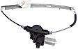 Front, Passenger Side Power Window Regulator, With Motor