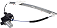 Front, Passenger Side Power Window Regulator, With Motor