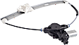 Front, Passenger Side Power Window Regulator, With Motor