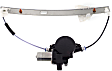 Front, Passenger Side Power Window Regulator, With Motor