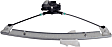 Front, Passenger Side Power Window Regulator, With Motor