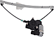 Front, Passenger Side Power Window Regulator, With Motor