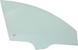 Front, Passenger Side Door Glass, Green Tint, Without Clips, Replaces NAGS No. FD24234 GTNN