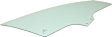 Front, Passenger Side Door Glass, Green Tint, Without Clips, Replaces NAGS No. FD24234 GTNN
