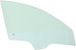 Front, Driver Side Door Glass, Green Tint, Without Clips, Replaces NAGS No. FD24235 GTNN