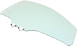 Front, Passenger Side Door Glass, Green Tint, Replaces NAGS No. FD25435 GTYN