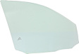 Front, Passenger Side Door Glass, Green Tint, Without Clips, 4-Door, Sedan, Replaces NAGS No. FD25427 GTNN