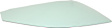 Front, Passenger Side Door Glass, Green Tint, Without Clips, 4-Door, Sedan, Replaces NAGS No. FD25427 GTNN