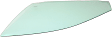 Front, Driver Side Door Glass, Green Tint, Without Clips, 4-Door, Sedan, Replaces NAGS No. FD25428 GTNN