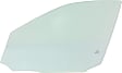 Front, Driver Side Door Glass, Green Tint, Without Clips, 4-Door, Sedan, Replaces NAGS No. FD23570 GTNN