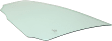 Front, Driver Side Door Glass, Green Tint, Without Clips, 4-Door, Sedan, Replaces NAGS No. FD23570 GTNN