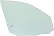 Front, Driver Side Door Glass, Green Tint, Without Clips, 4-Door, Sedan, Replaces NAGS No. FD23570 GTNN