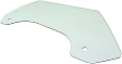 Front, Passenger Side Door Glass, Green Tint, Without Clips, Replaces NAGS No. FD23562 GTNN
