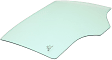 Rear, Passenger Side Door Glass, Green Tint, Without Clips, 4-Door, Sedan, Replaces NAGS No. FD23571 GTNN