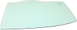 Rear, Passenger Side Door Glass, Green Tint, Without Clips, 4-Door, Sedan, Replaces NAGS No. FD23571 GTNN