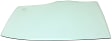 Rear, Driver Side Door Glass, Green Tint, Without Clips, 4-Door, Sedan, Replaces NAGS No. FD23572 GTNN