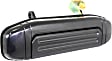 Rear, Driver Side Exterior Door Handle, Smooth Black, Without Key Hole, Base Model, 6 Cyl., 3.5L Engine