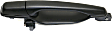 Rear, Driver Side Primed Exterior Door Handle, Without Key Hole