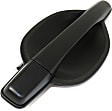 Rear, Passenger Side Primed Exterior Door Handle, Without Key Hole, Sport Utility