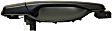 Rear, Driver Side Primed Exterior Door Handle, Without Key Hole, Sport Utility