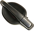 Rear, Driver Side Textured Black Exterior Door Handle, Without Key Hole, Sport Utility