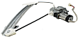 Sedan Rear, Driver Side Power Window Regulator, With Motor