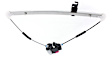 Rear, Passenger Side Window Regulator, Power, With 2-Prong Connector