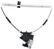 2014 Mazda 5 - Rear, Driver Side Power Window Regulator, With Motor