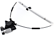 2014 Mazda 5 - Rear, Driver Side Power Window Regulator, With Motor