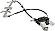 Rear, Driver Side Window Regulator, Power, With 6-Prong Connector, Base Model