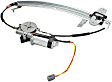 Rear, Driver Side Window Regulator, Power, 8 Cyl., 4.6L Engine