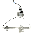 Rear, Passenger Side Window Regulator, Power, 6 Cyl., 3.8L Engine